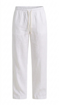 Men's Linen Pants - White