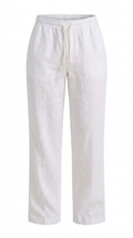 Women's Linen Pants - White