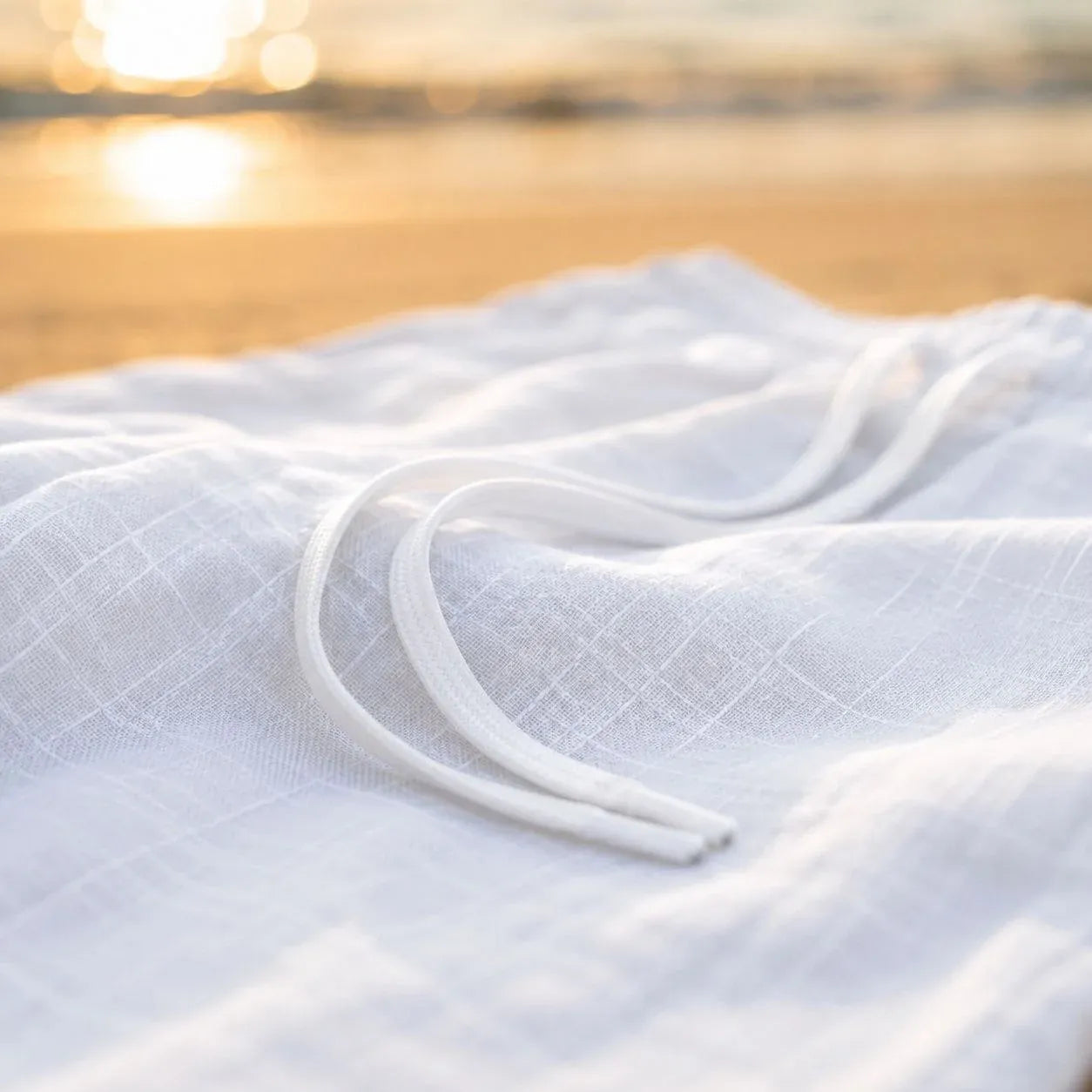 Men's Linen Pants - White
