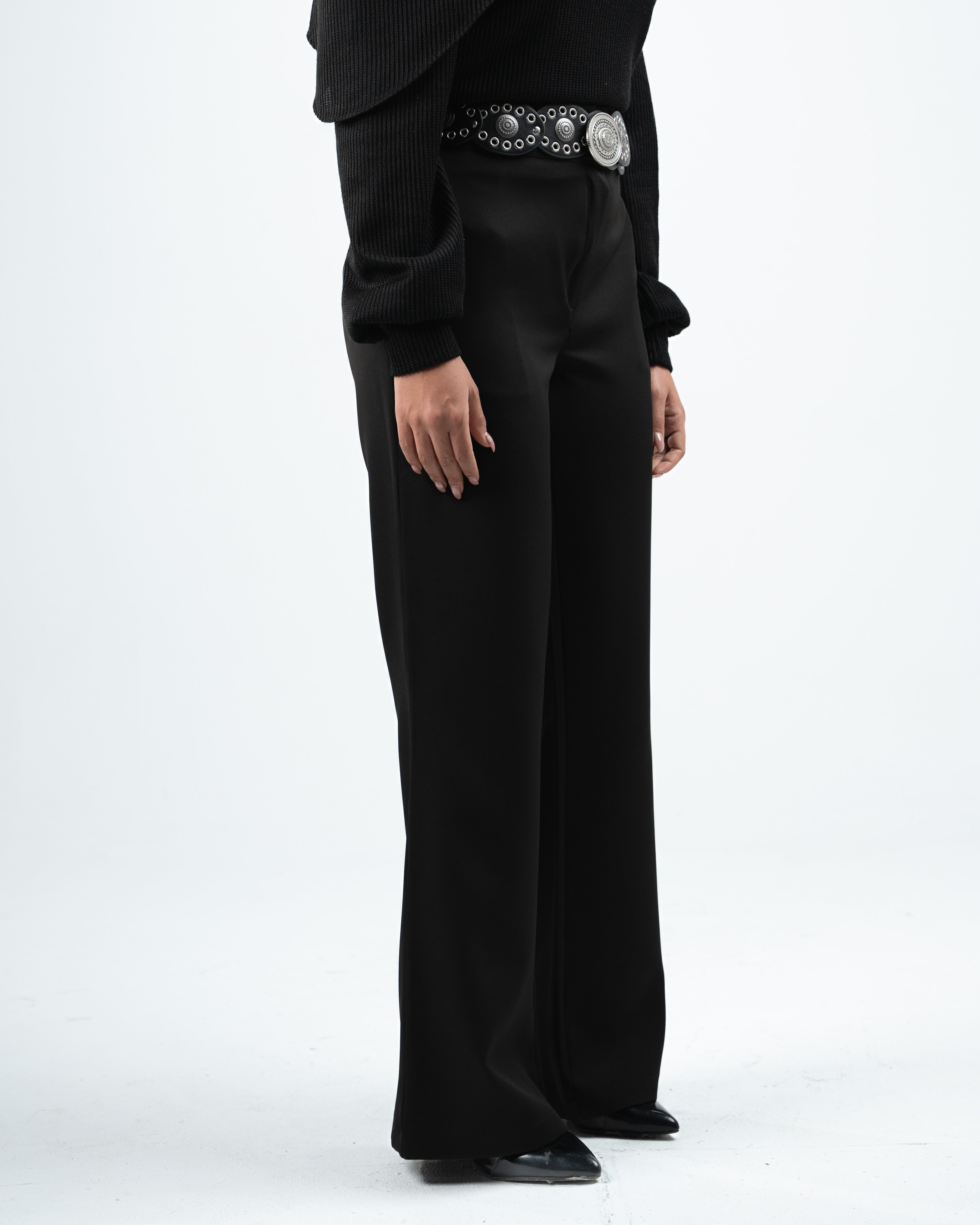 Black Women's Tailored Pants